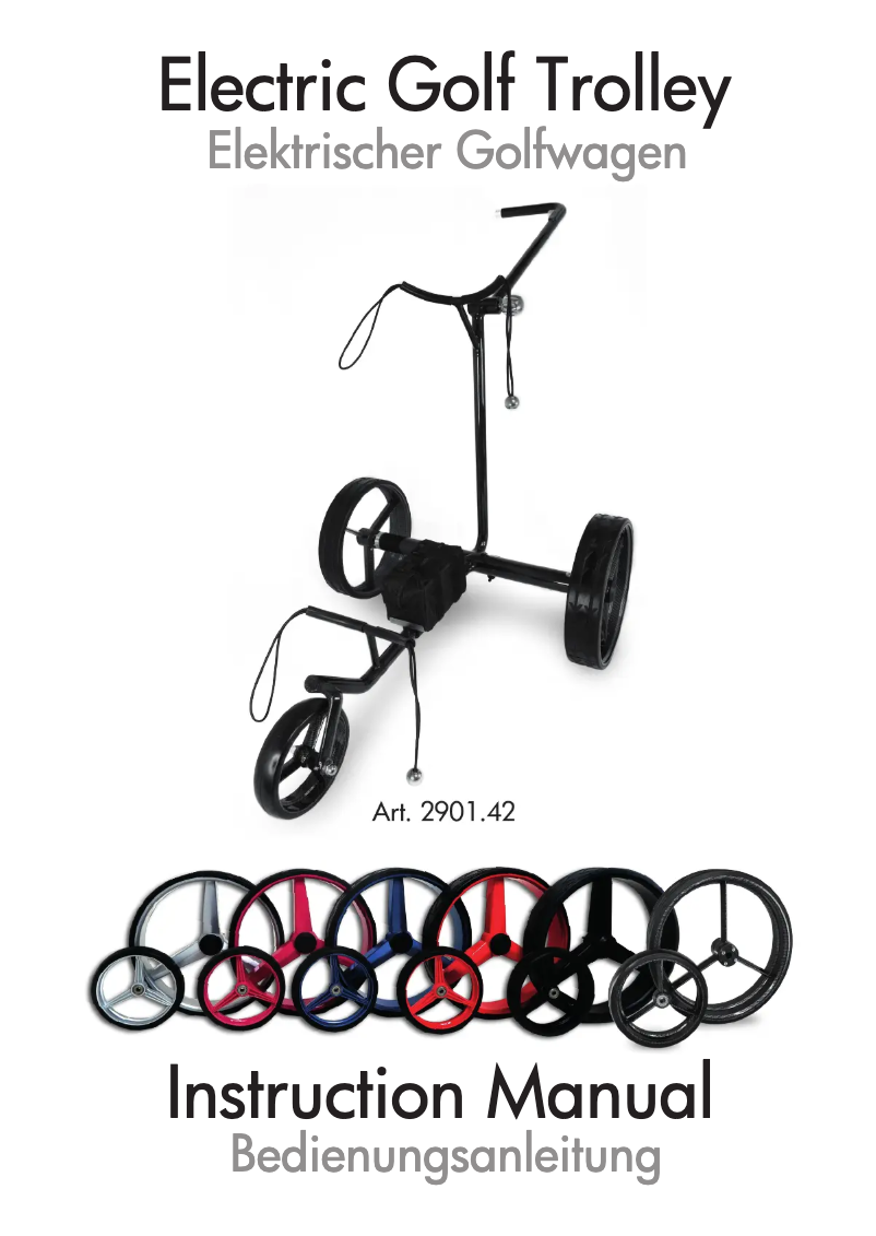 Page 1 of the manual User Manual Trisa 2901.42