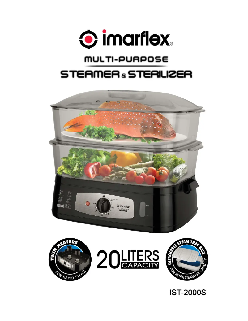 First page image of the manual for IST-2000S