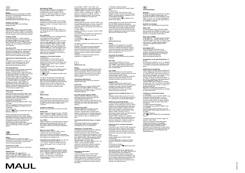 First page image of the manual for 1622002