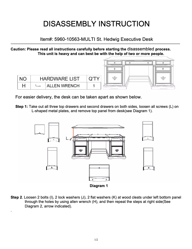 Page 1 of the manual User Manual Hooker 5960-10563-MULTI