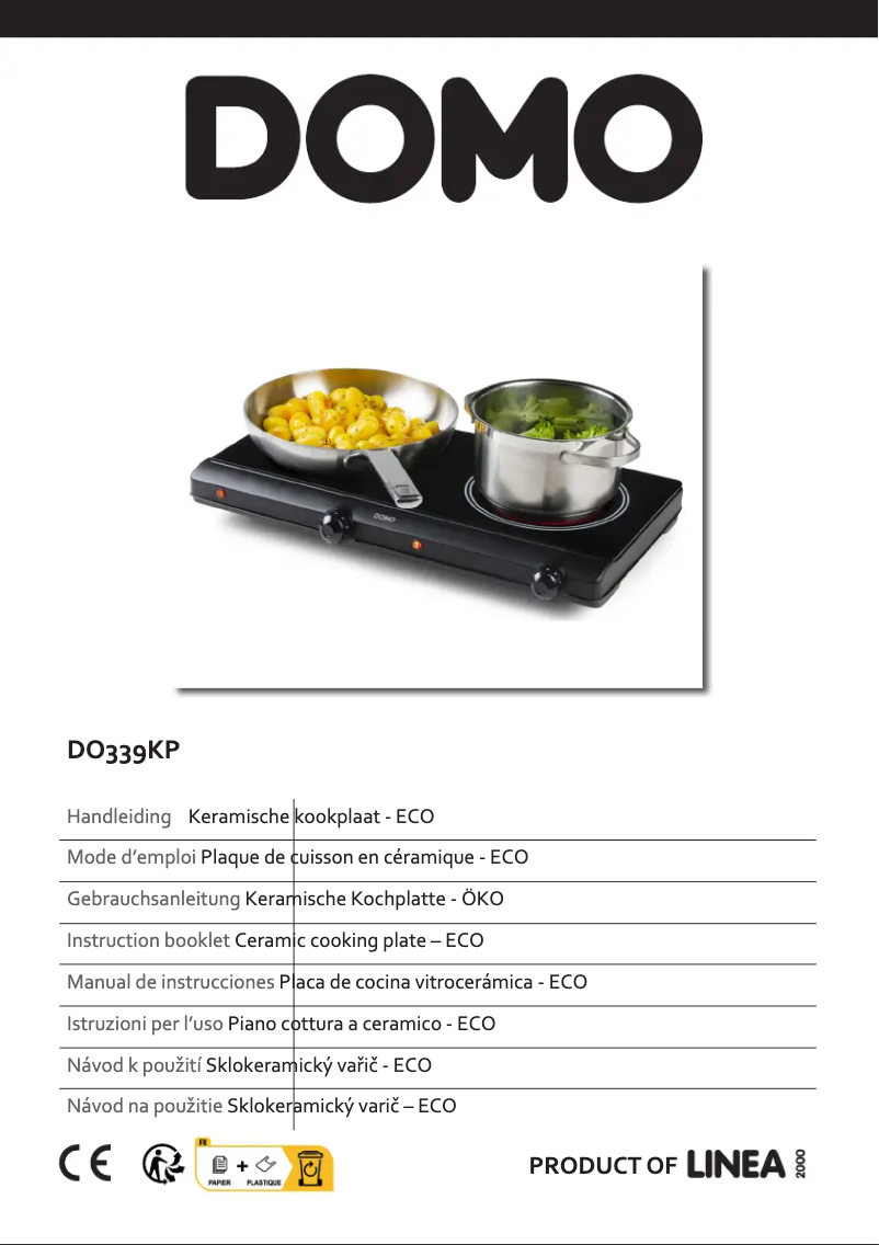 Page 1 of the manual User Manual Domo DO339KP