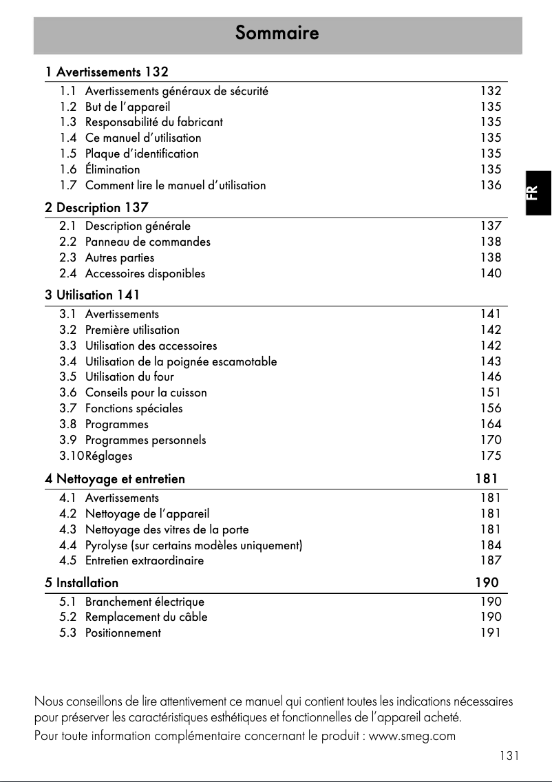 First page image of the manual for SFP6604PNXE