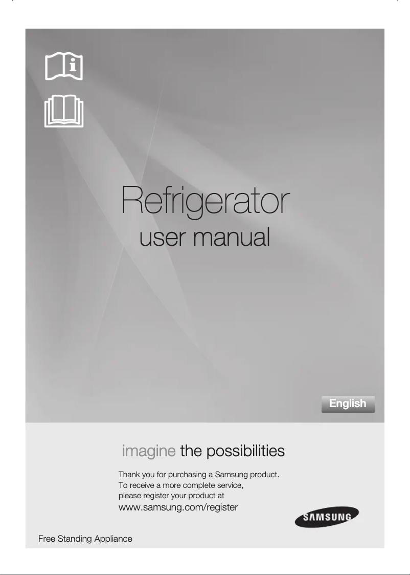 Page 1 of the manual User Manual Samsung RSJ1ZERS