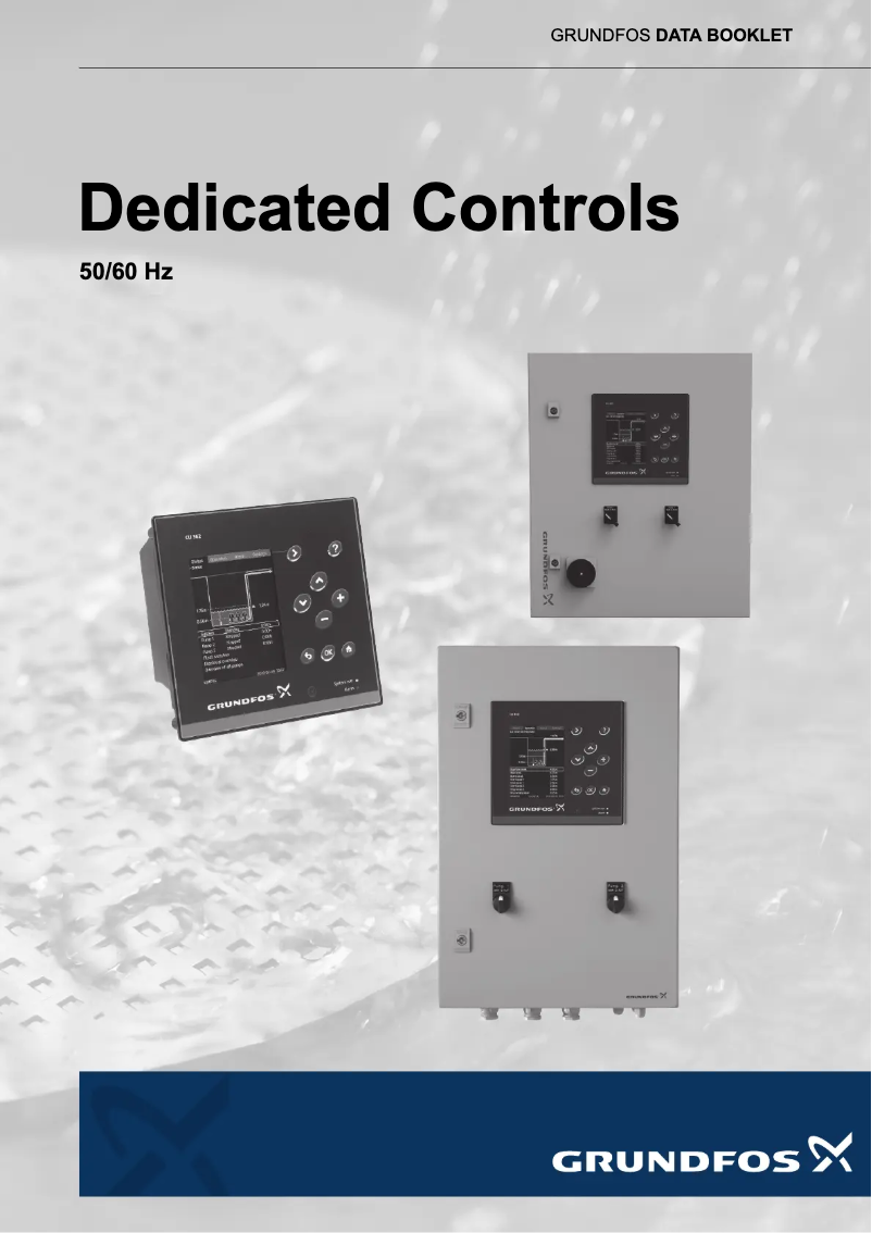 Page 1 of the manual Technical Sheet Grundfos DCD319