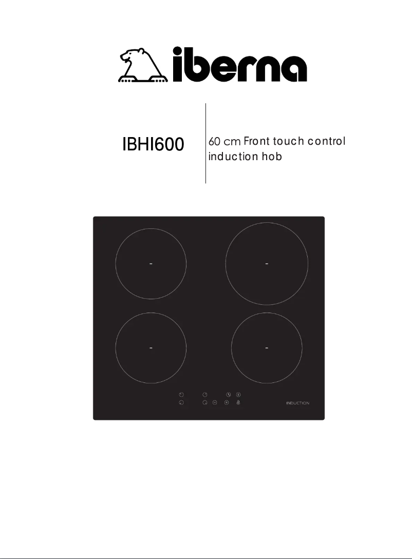 First page image of the manual for IBHI600