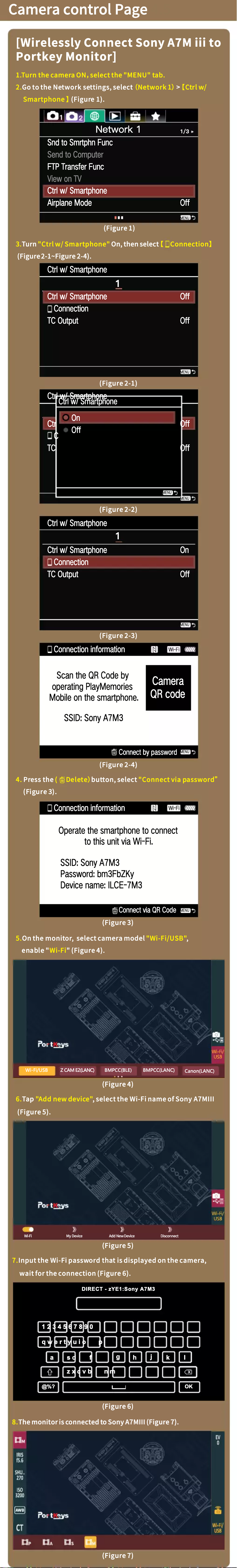 Page 1 of the manual User Manual Portkeys LH5P