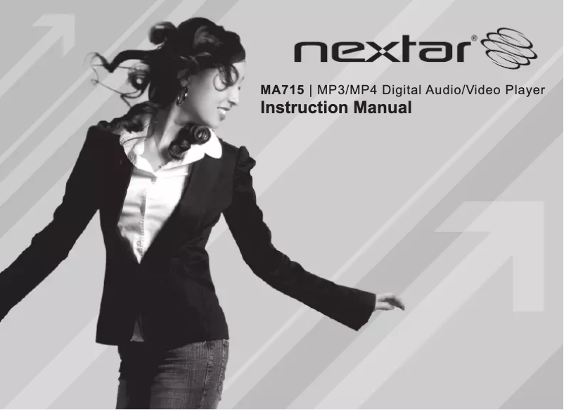 Page 1 of the manual User Manual Nextar MA715