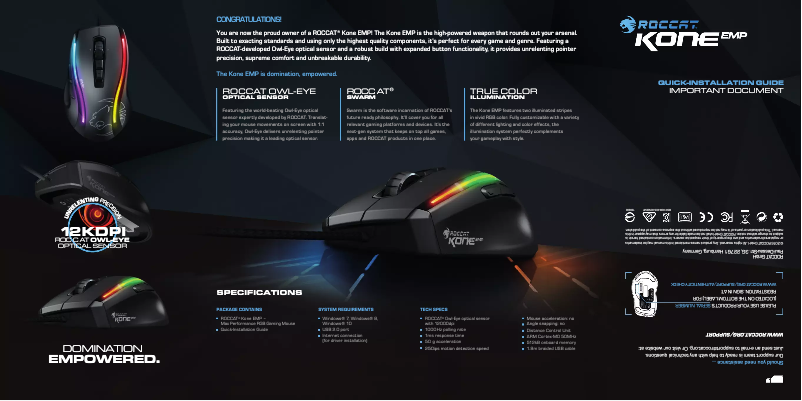 First page image of the manual for Kone EMP