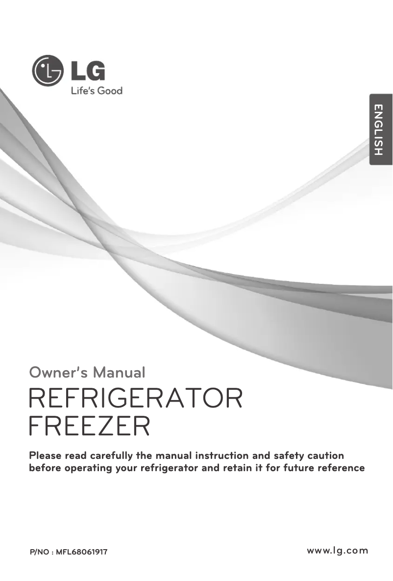 Page 1 of the manual User Manual LG GN-B222SLC