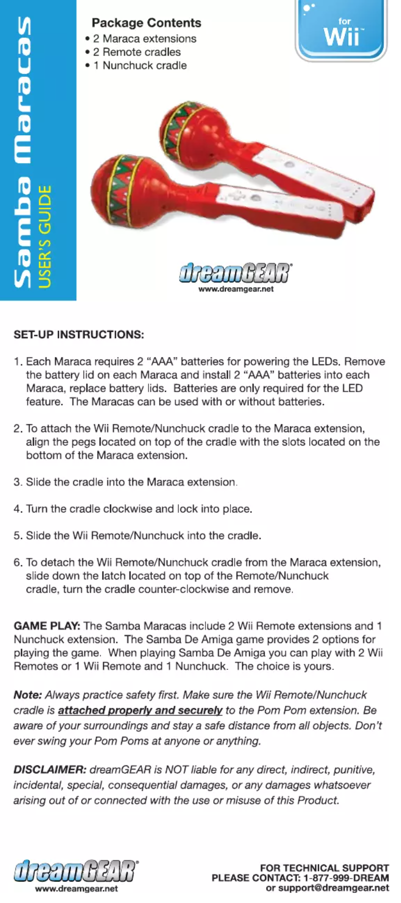 First page image of the manual for DGWII-1115