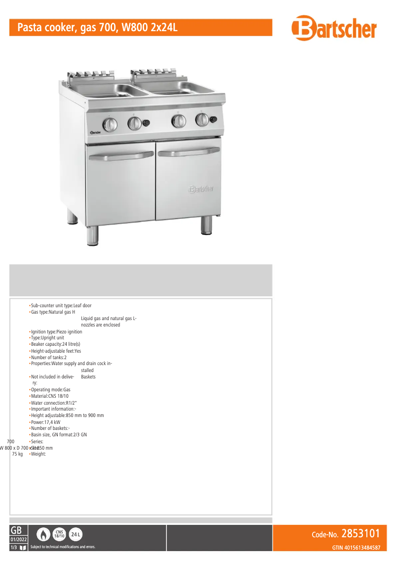 Image de la première page du manuel de l'appareil 286310