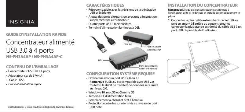 Page 1 of the manual User Manual Insignia NS-PH3A4AP