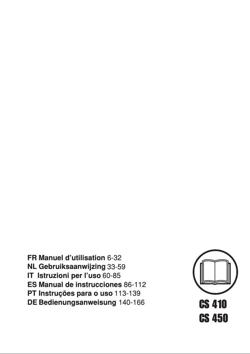 First page image of the manual for CS 450
