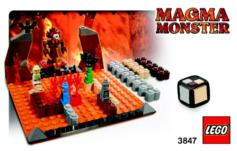 Page 1 of the manual User Manual Lego Magma Monster