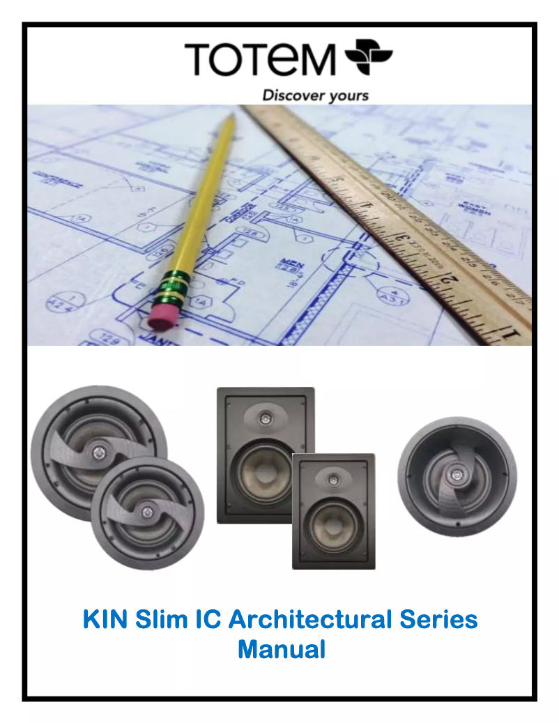First page image of the manual for Acoustics KIN IC 62
