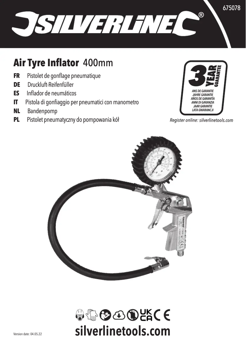 First page image of the manual for 675078