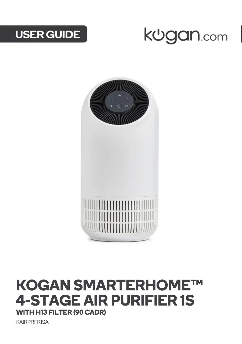 First page image of the manual for SmarterHome