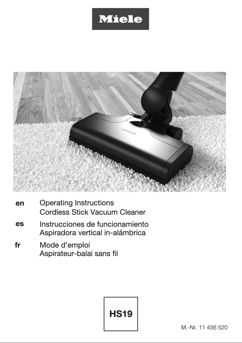 Page 1 of the manual Installation Guide Miele Triflex HX1 Pro