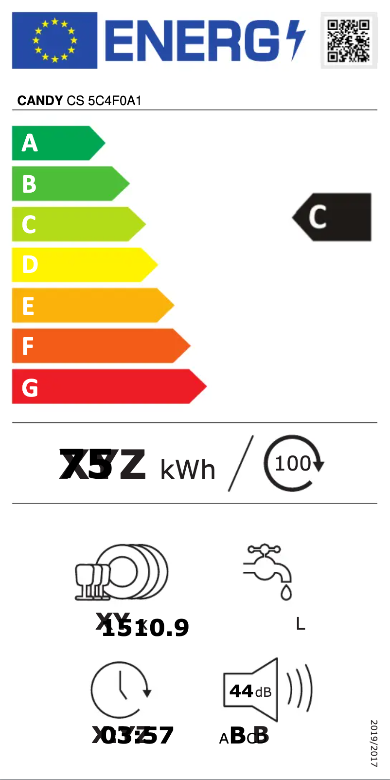 First page image of the manual for CS 5C4F0A1