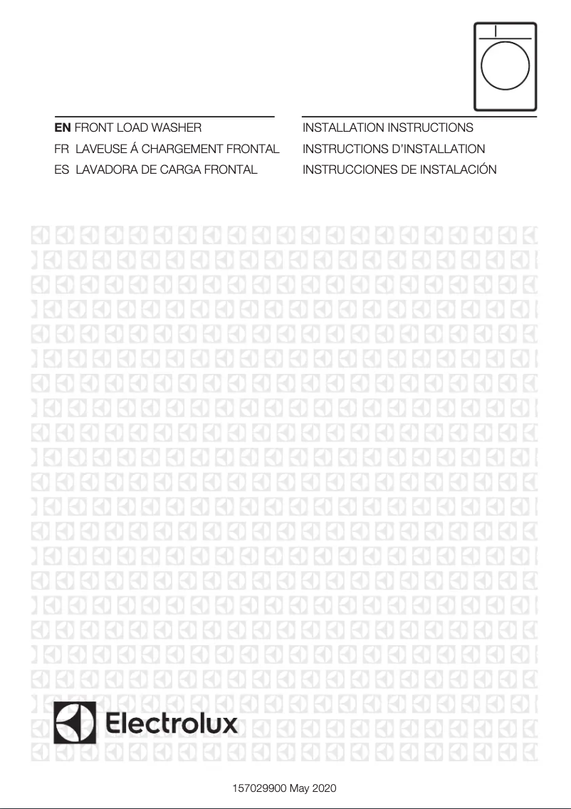 First page image of the manual for ELFW4222AW