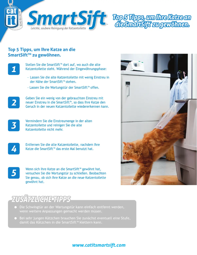 First page image of the manual for SmartSift