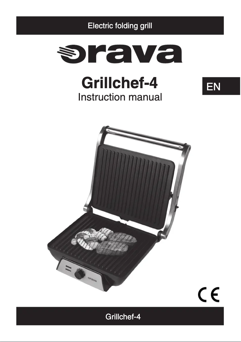 First page image of the manual for Grillchef-4