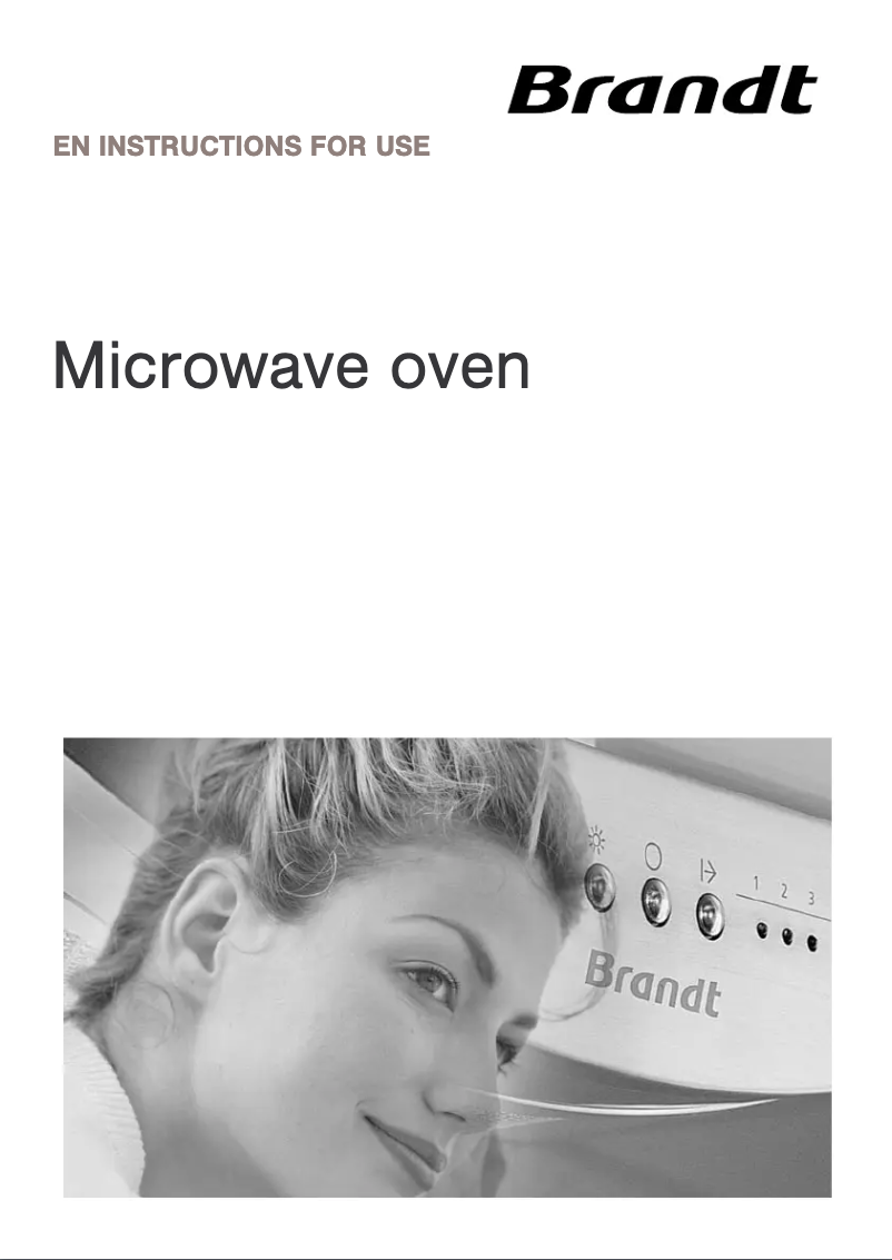 First page image of the manual for ME 1245 X