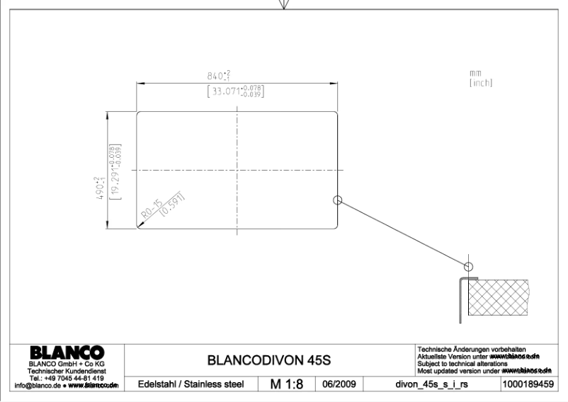 Image de la première page du manuel de l'appareil DIVON 45 S-IF