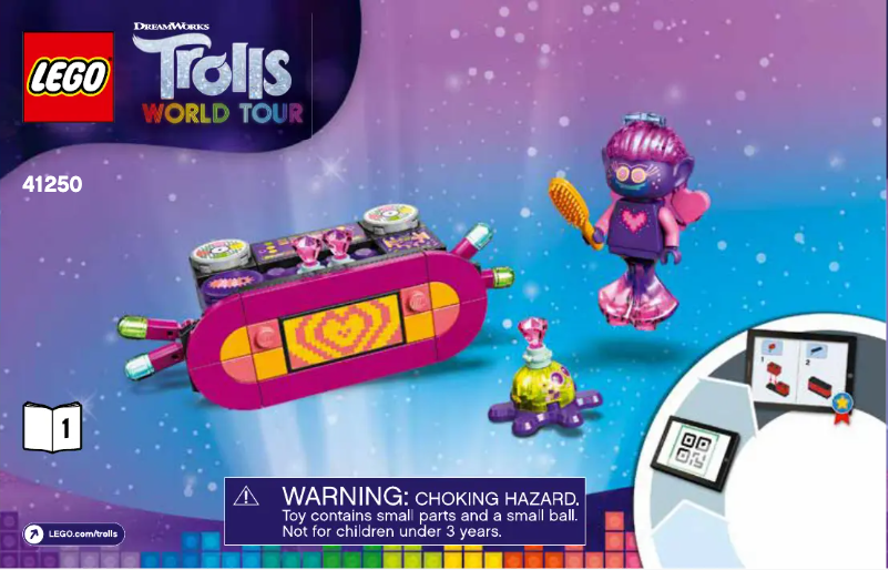 First page image of the manual for Trolls 41250
