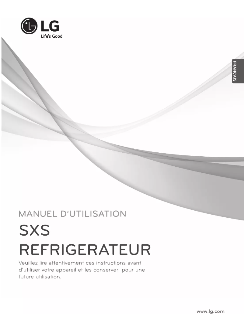 First page image of the manual for GSJ760