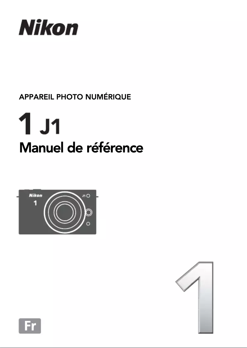First page image of the manual for 1 J1