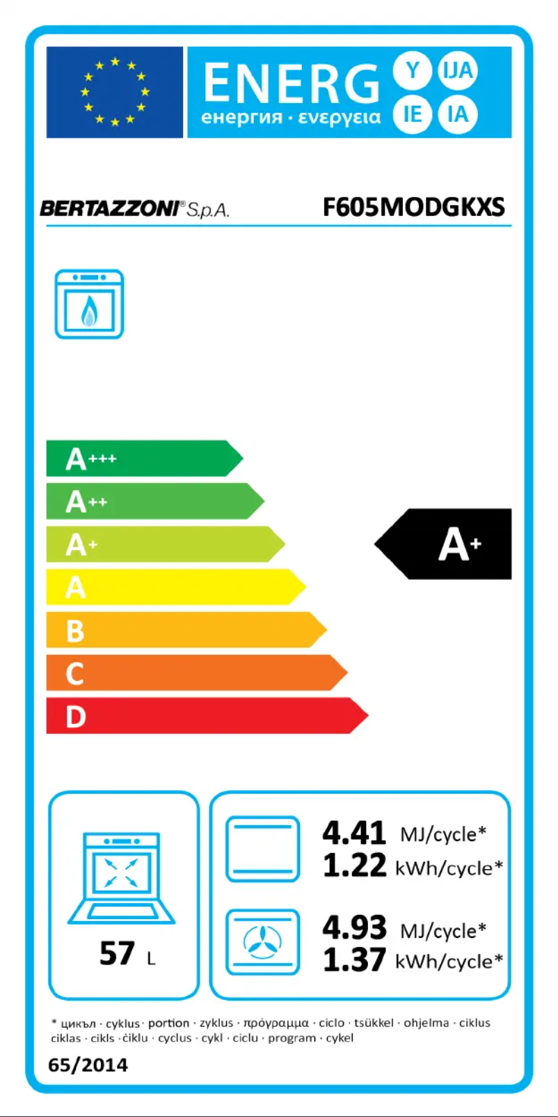 First page image of the manual for F605MODGKXS