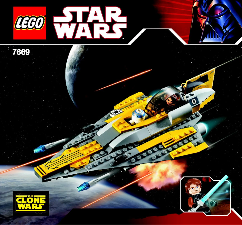 First page image of the manual for Anakin's Jedi Starfighter (TM)