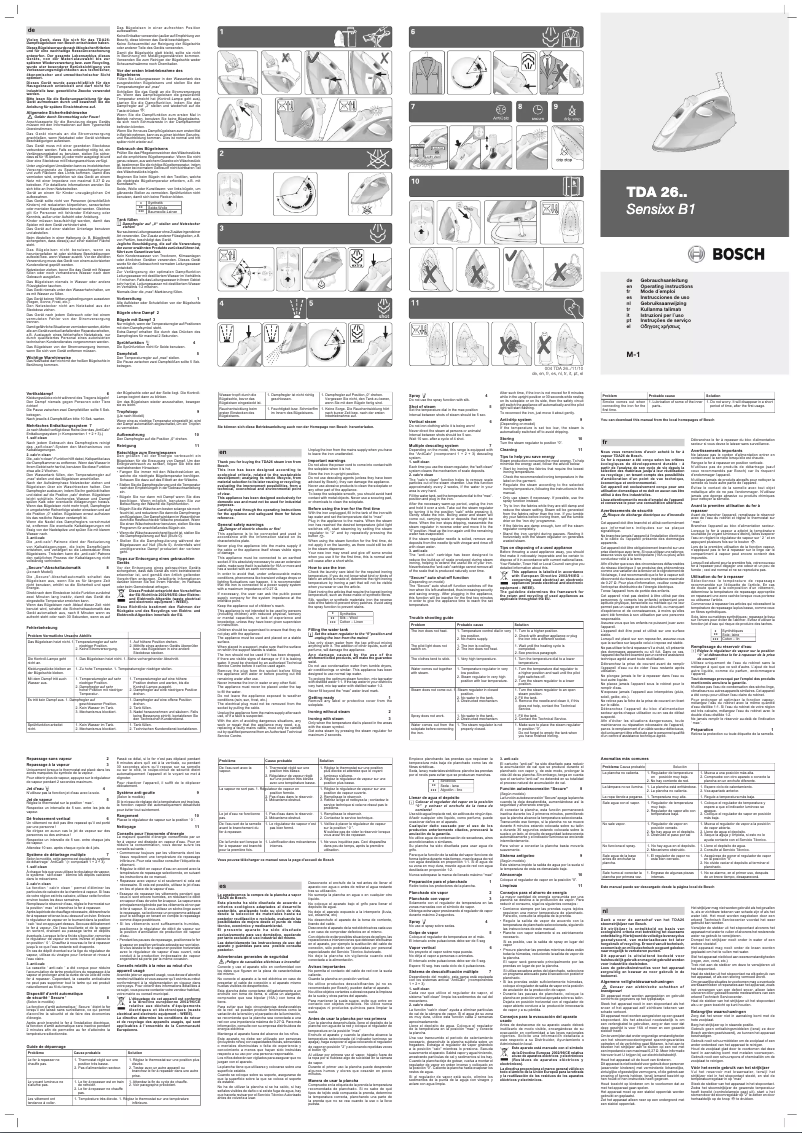 First page image of the manual for TDA2612