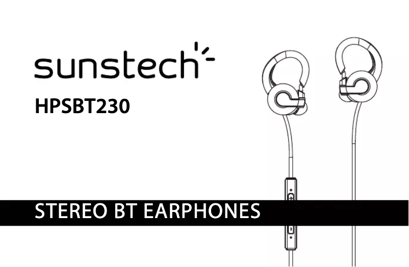 First page image of the manual for HPSBT230