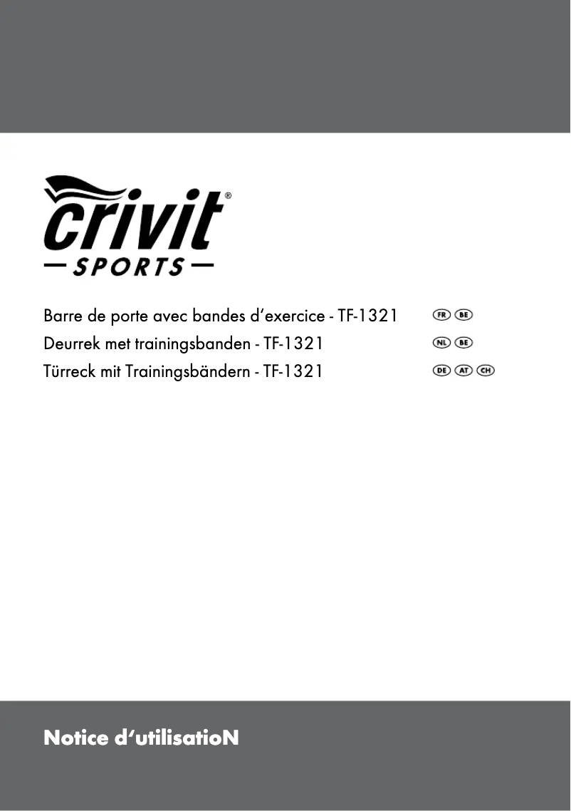 Page 1 of the manual User Manual Crivit TF-1321