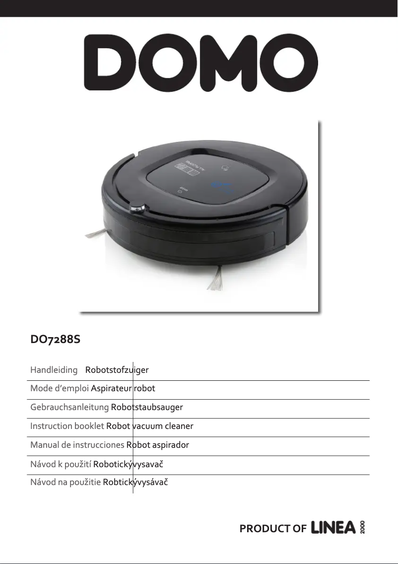 Image de la première page du manuel de l'appareil DO7288S