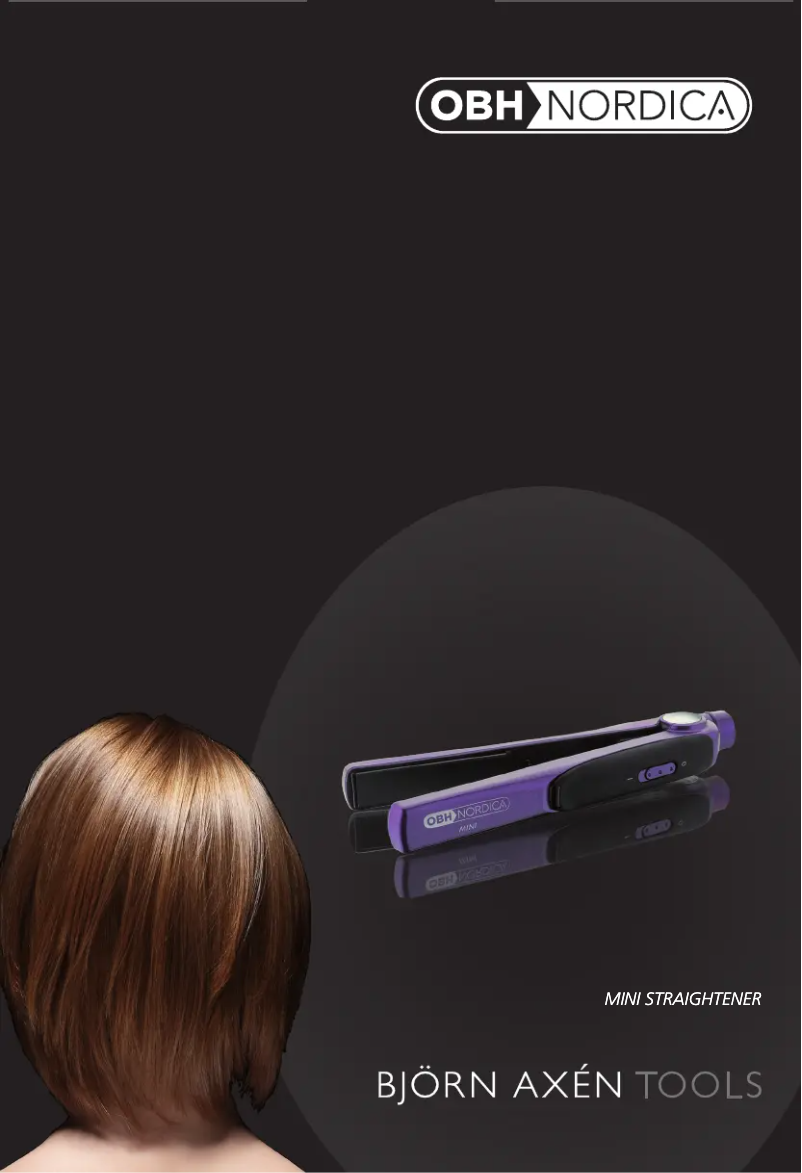 Page 1 of the manual User Manual OBH Nordica Mini 3030