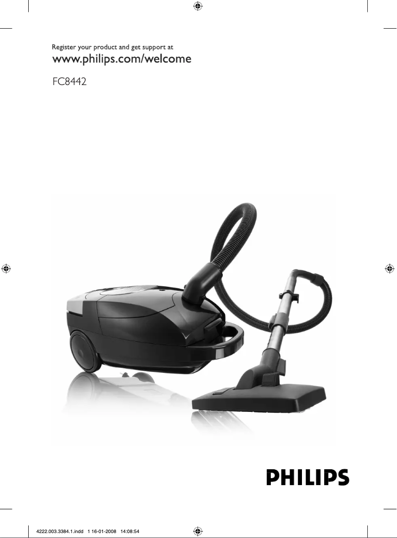 First page image of the manual for Gladiator FC8442