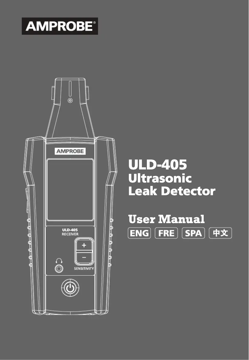 Page 1 of the manual User Manual Amprobe ULD-405