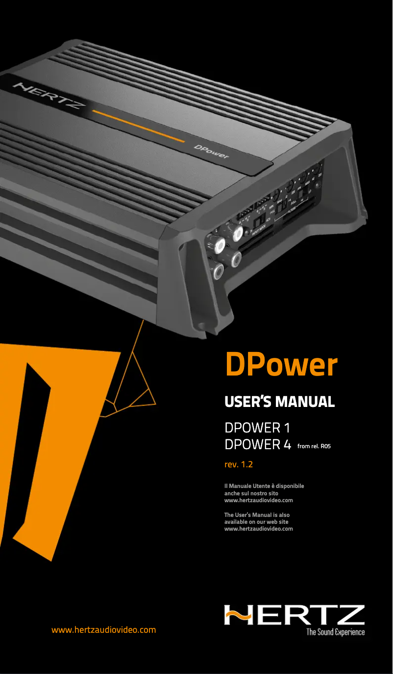 Image de la première page du manuel de l'appareil DPower 1