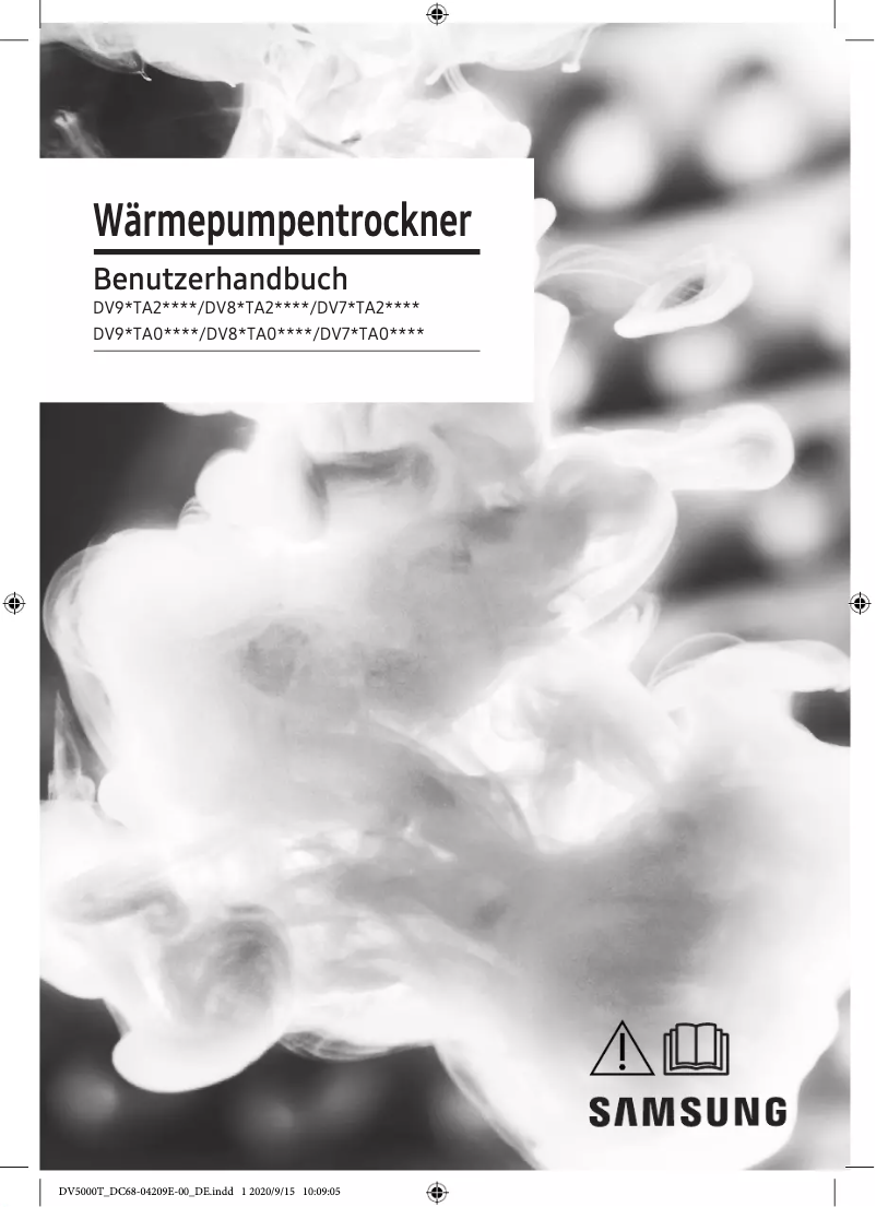 First page image of the manual for DV80TA020TE