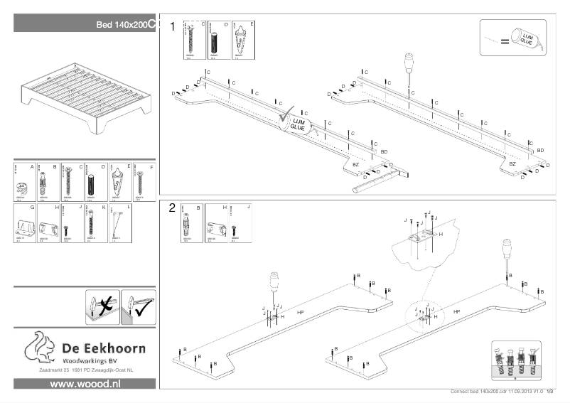 Page 1 of the manual User Manual WOOOD Connect