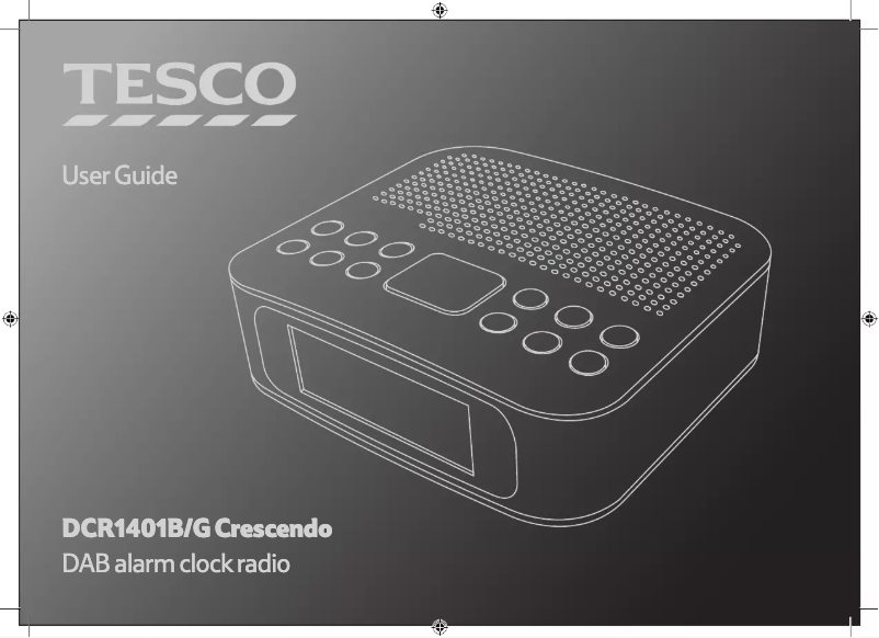 First page image of the manual for DCR1401B