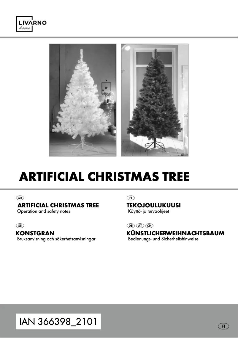 First page image of the manual for HG06641A