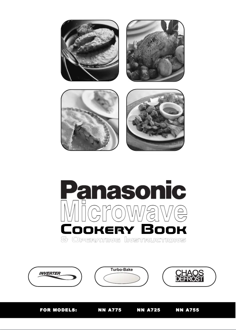 Page 1 of the manual User Manual Panasonic NN-A725