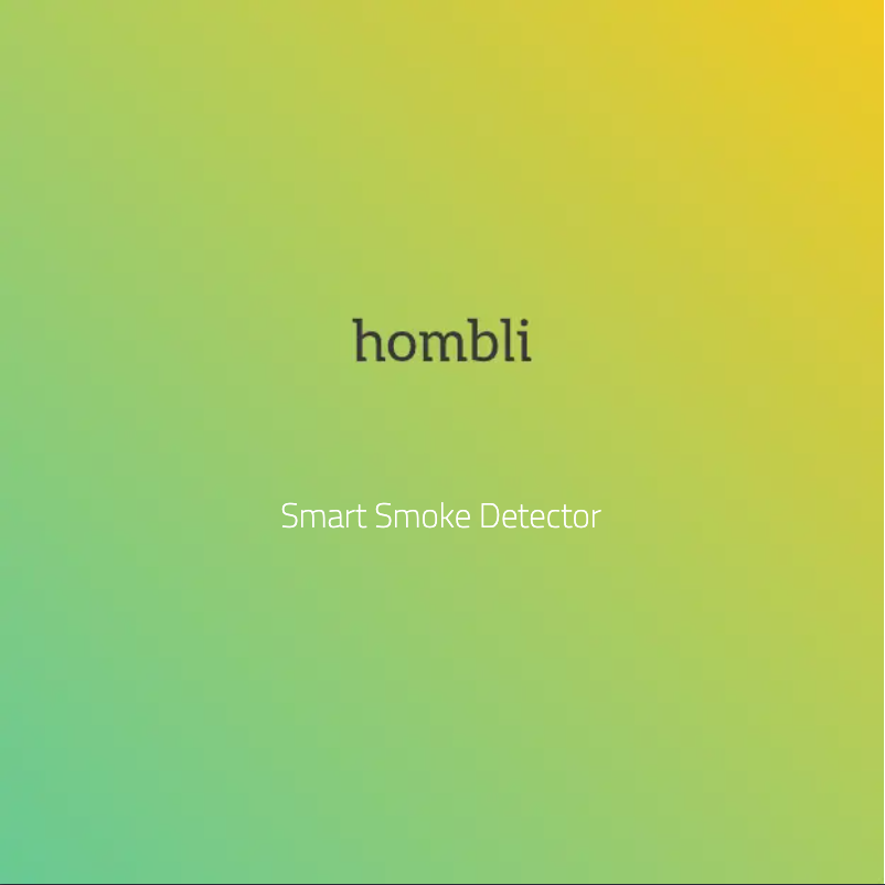 First page image of the manual for Smart Smoke Detector