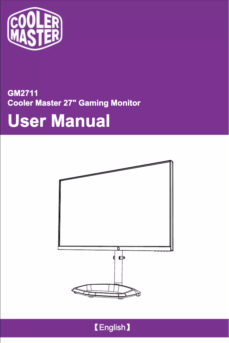 First page image of the manual for GM2711
