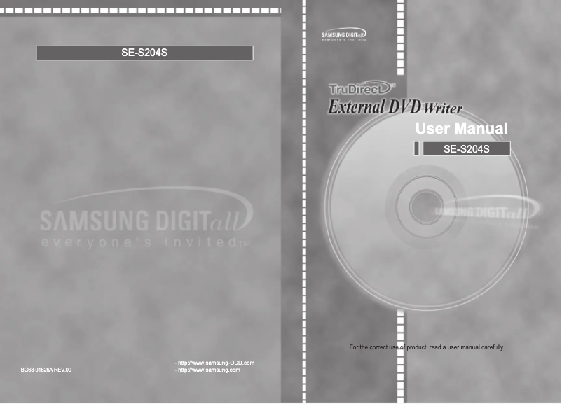 First page image of the manual for Trudirect SE-S204S