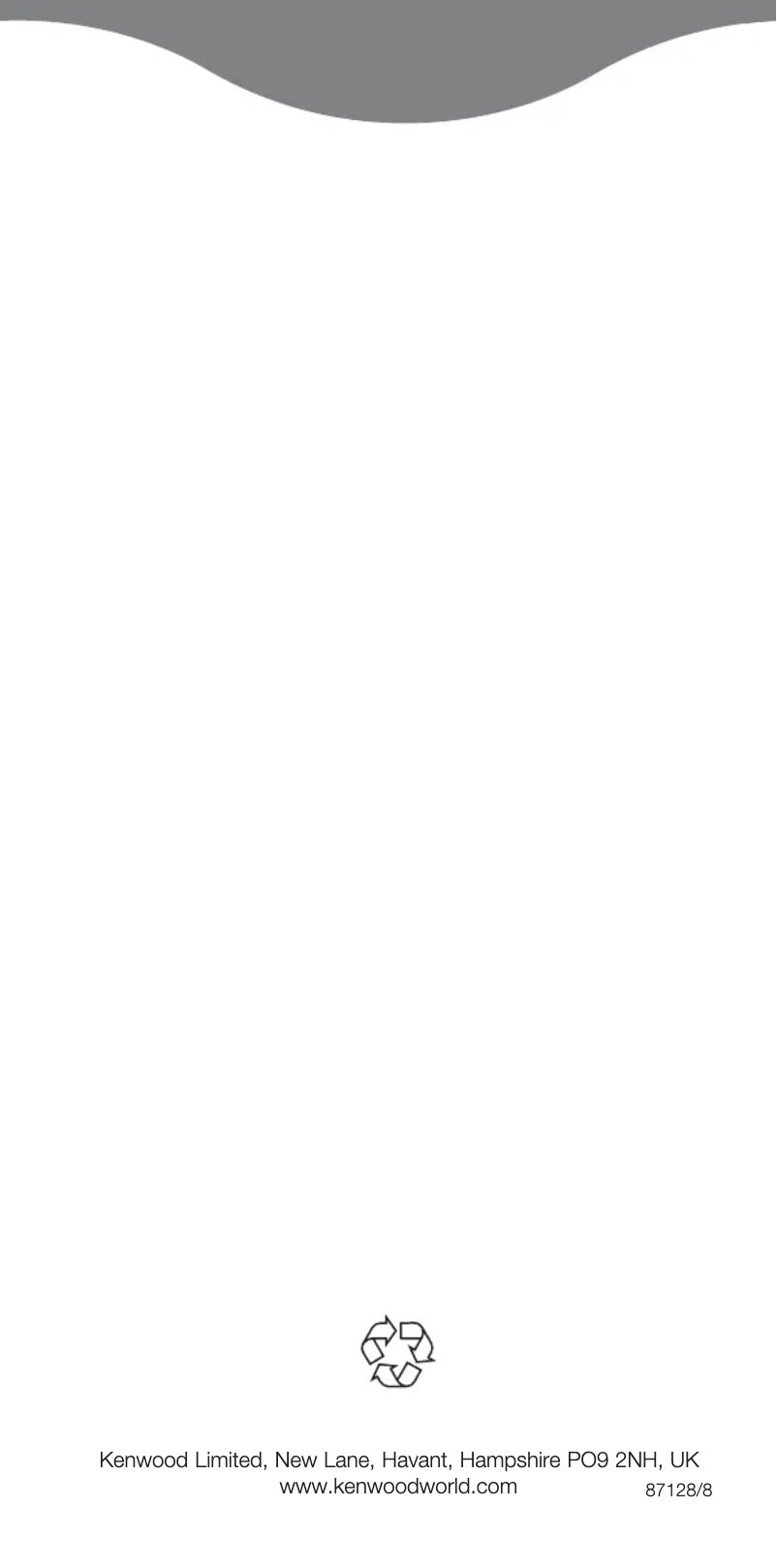 First page image of the manual for A953